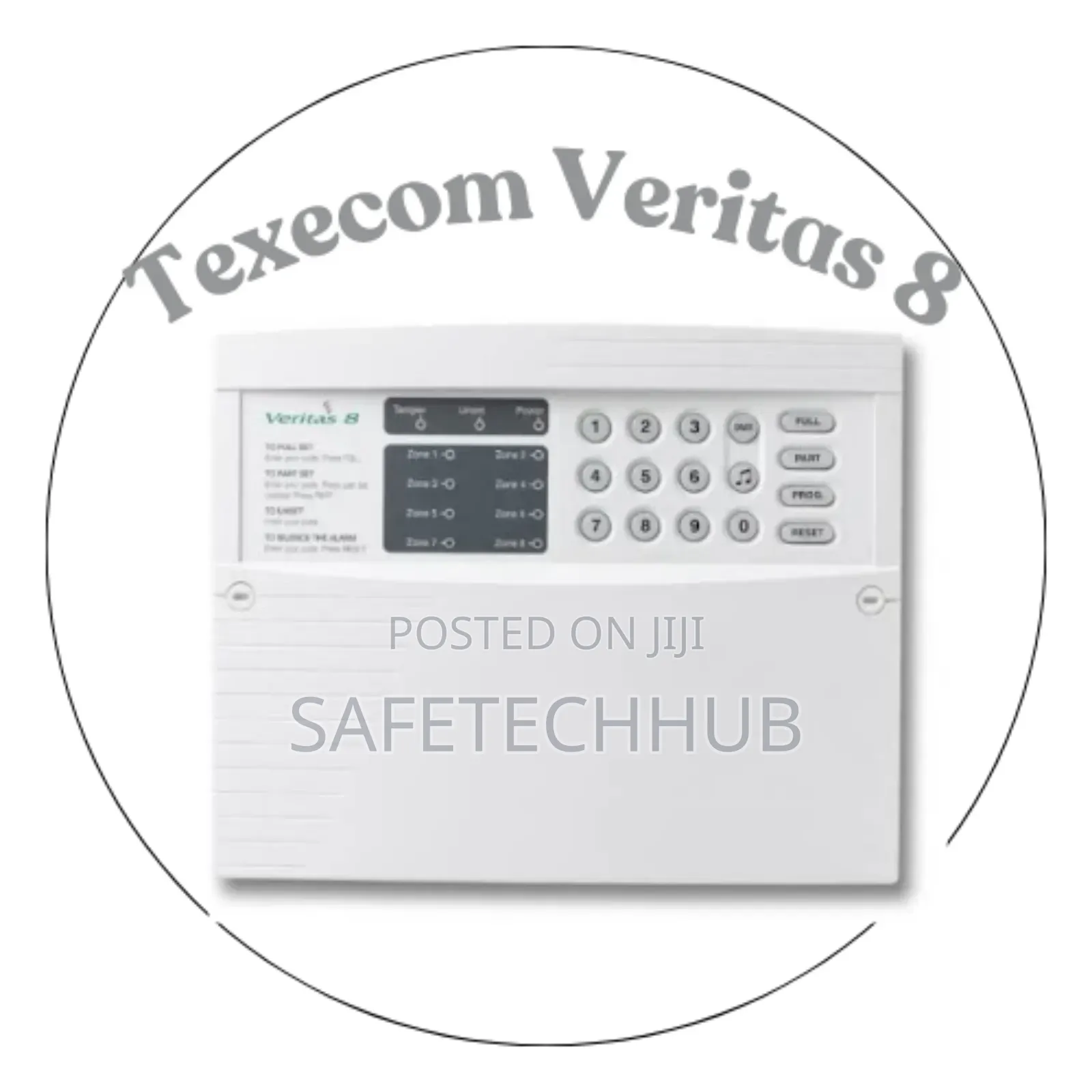 Texecom Veritas V8 Burglar Alarm Control Panel
