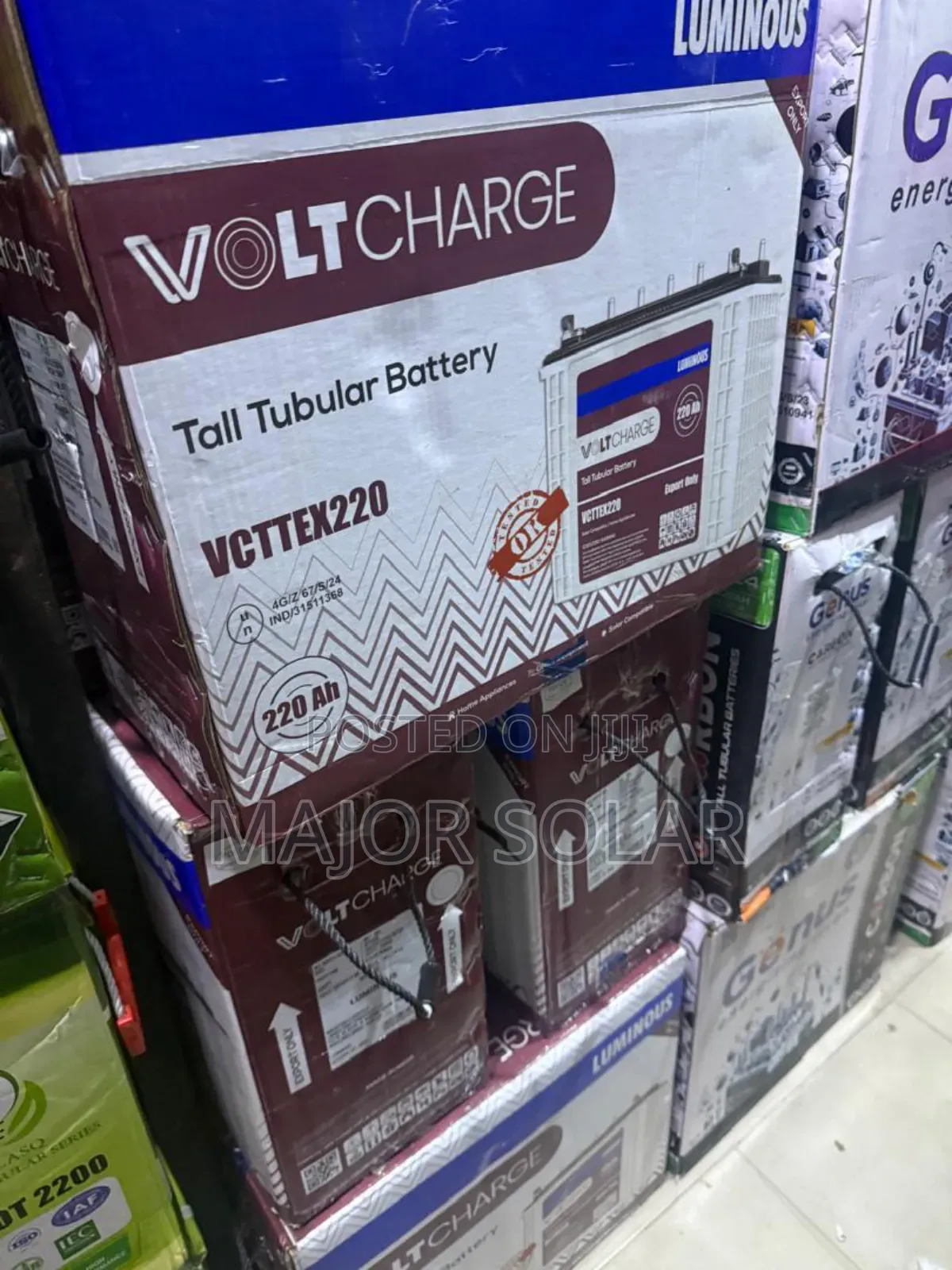 Luminous 220ah Volt Charge Battery