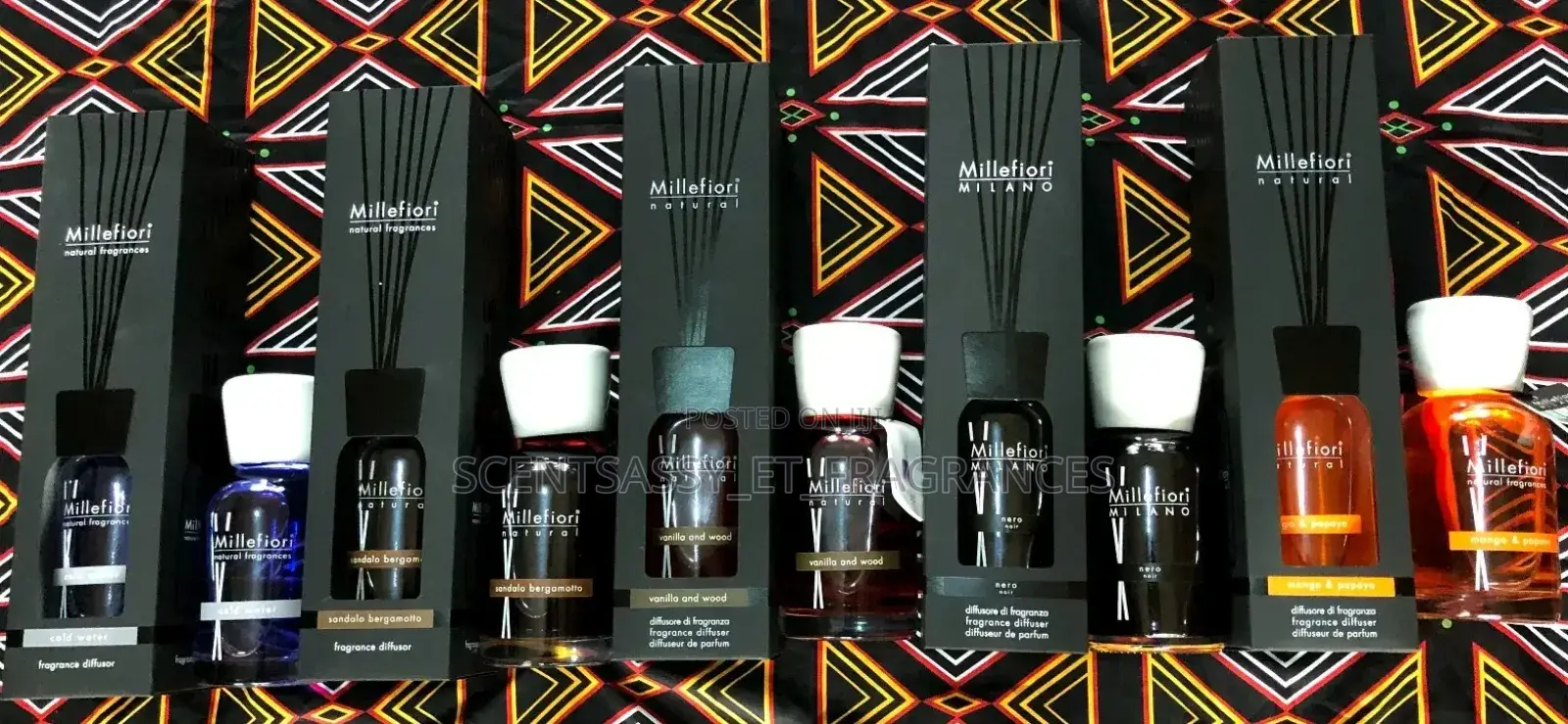 Millefiori Milano Diffuser 500ml (Starter Pack)