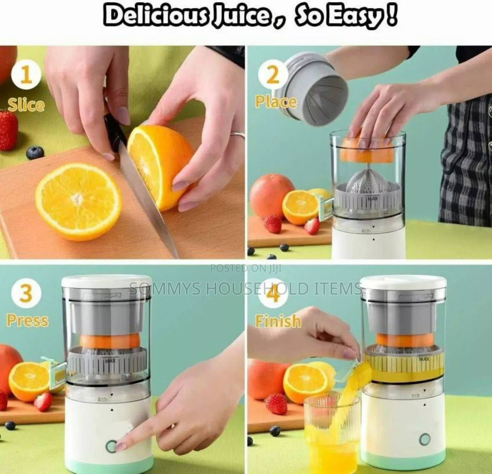 Rechargeable Citrus Juicer