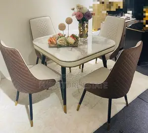 4seaters Luxury Marble Dining Set