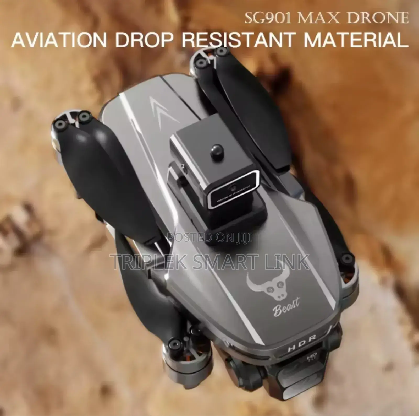 Obstacle Avoidance Screen Remote Control 5g GPS Drone + Extra Battery