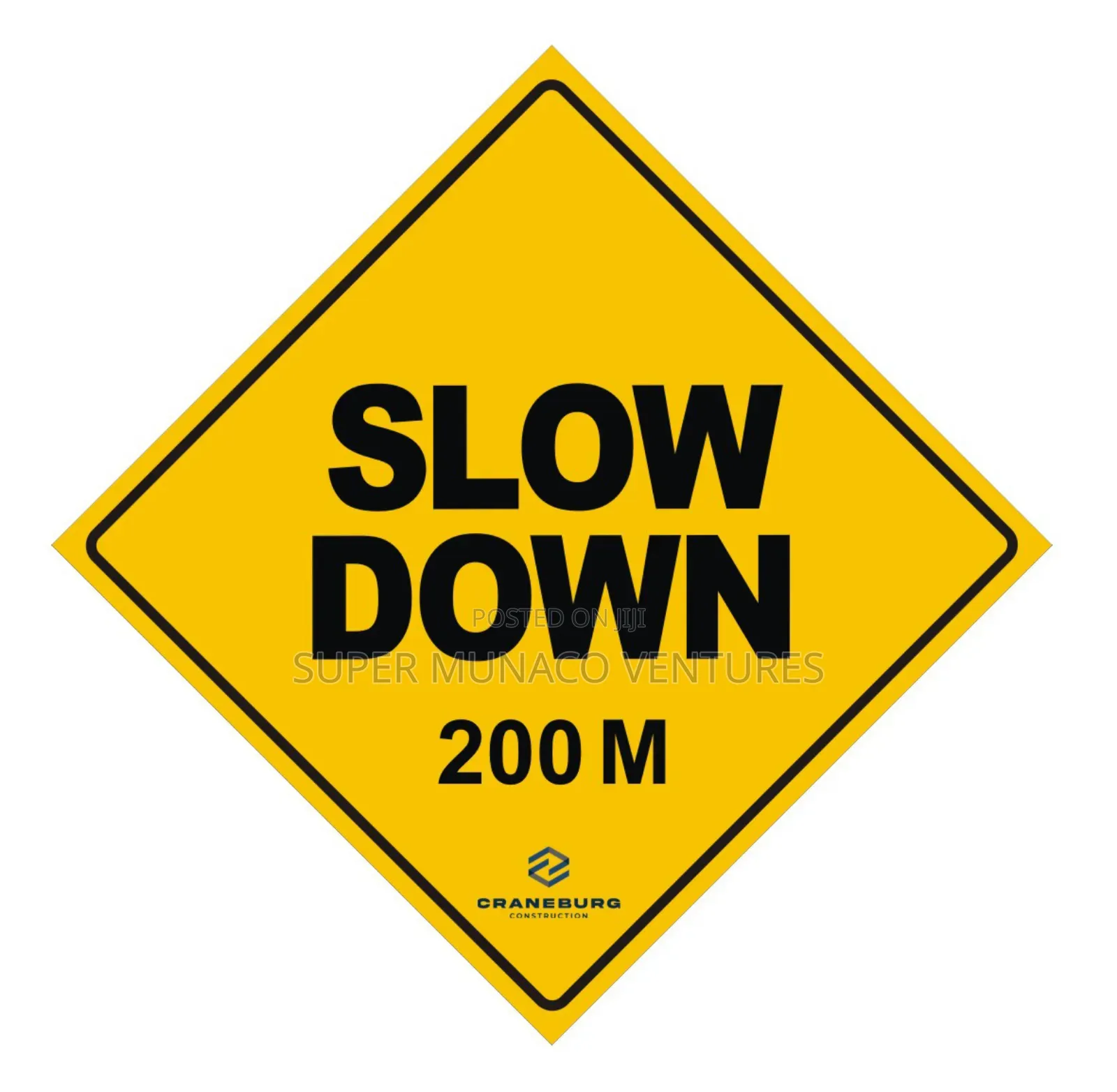 High Quality Reflective Signage Stickers.