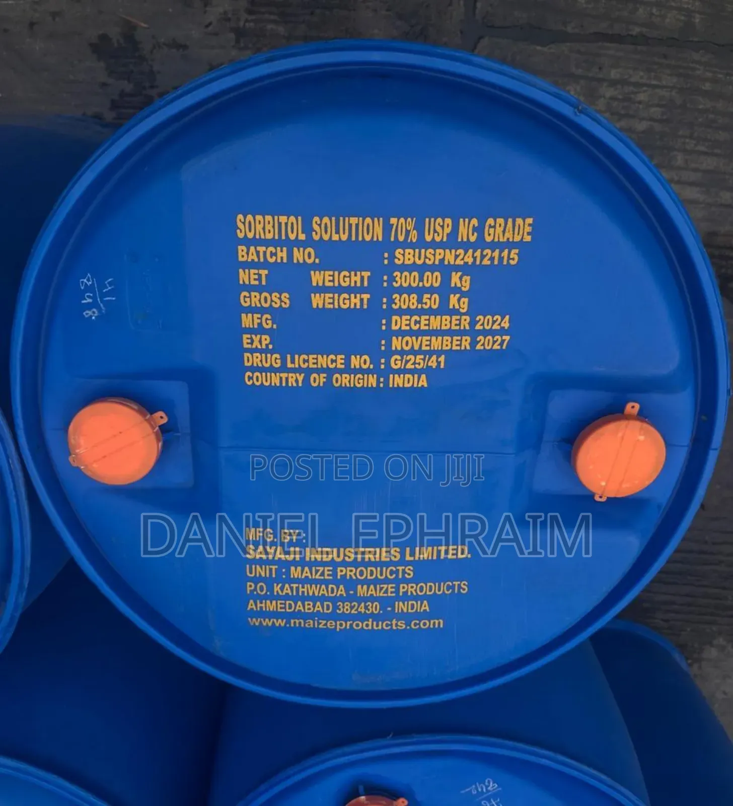 Sorbitol Drum