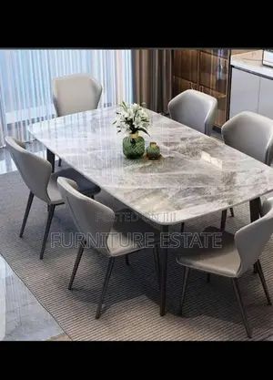6 Seaters Luxury Dining Set