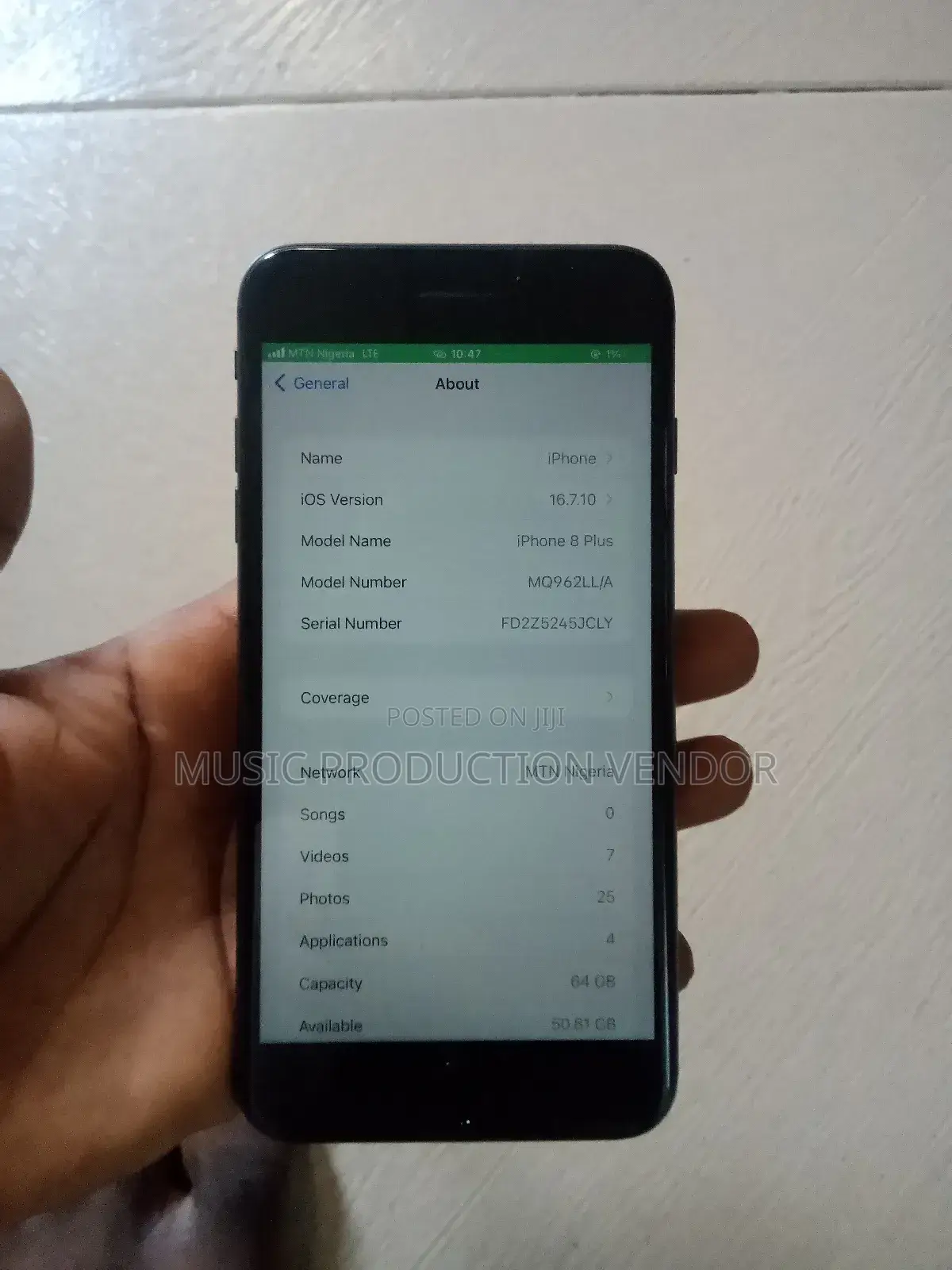 Apple iPhone 8 Plus 64 GB Black