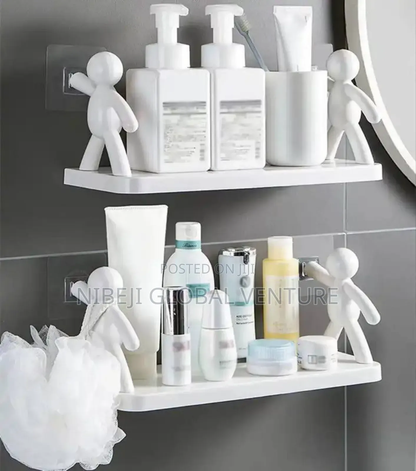 Bathroom Shelf Wall-Hanger