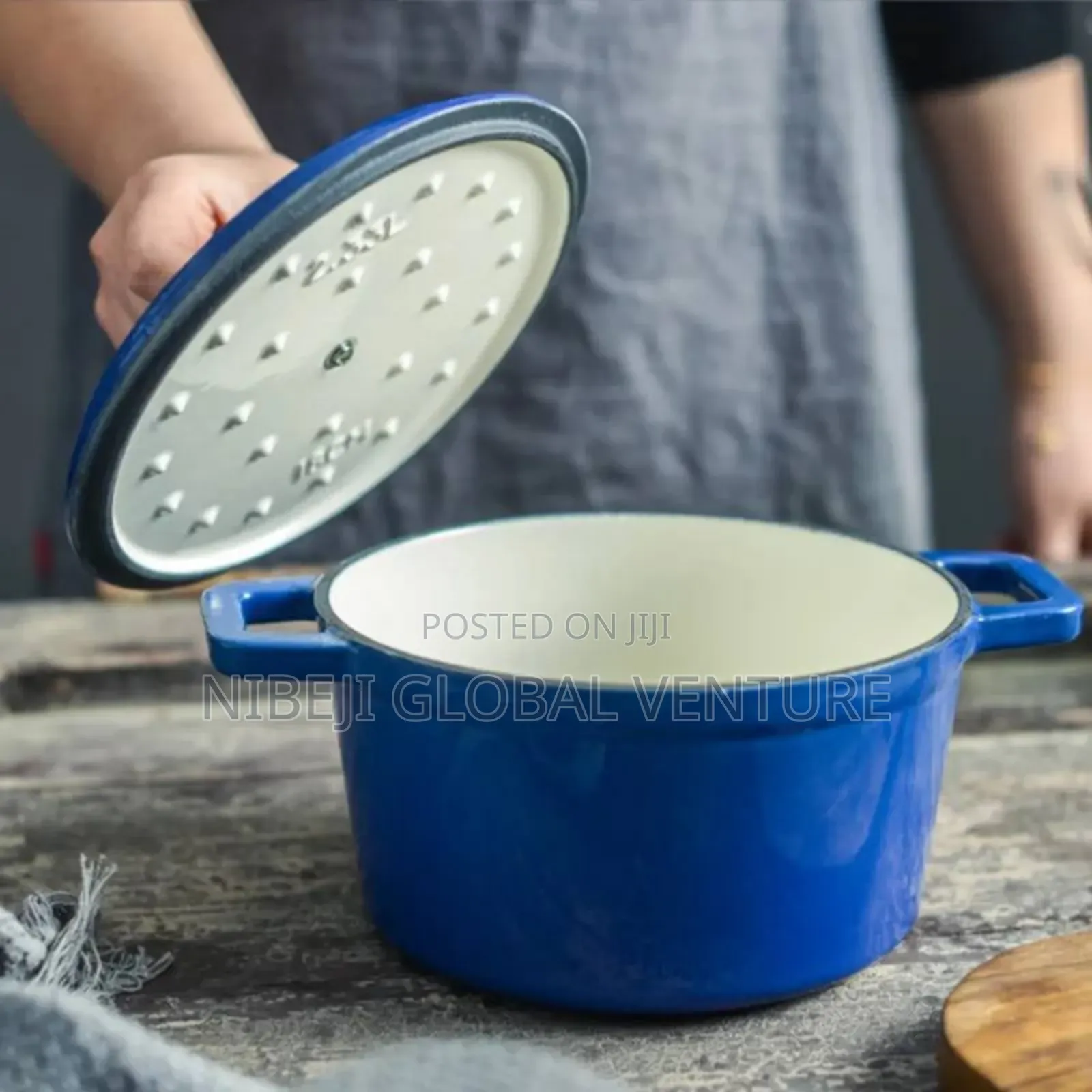 Enamel Cast Iron Pot