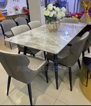 6 Seaters Modern Dining Set