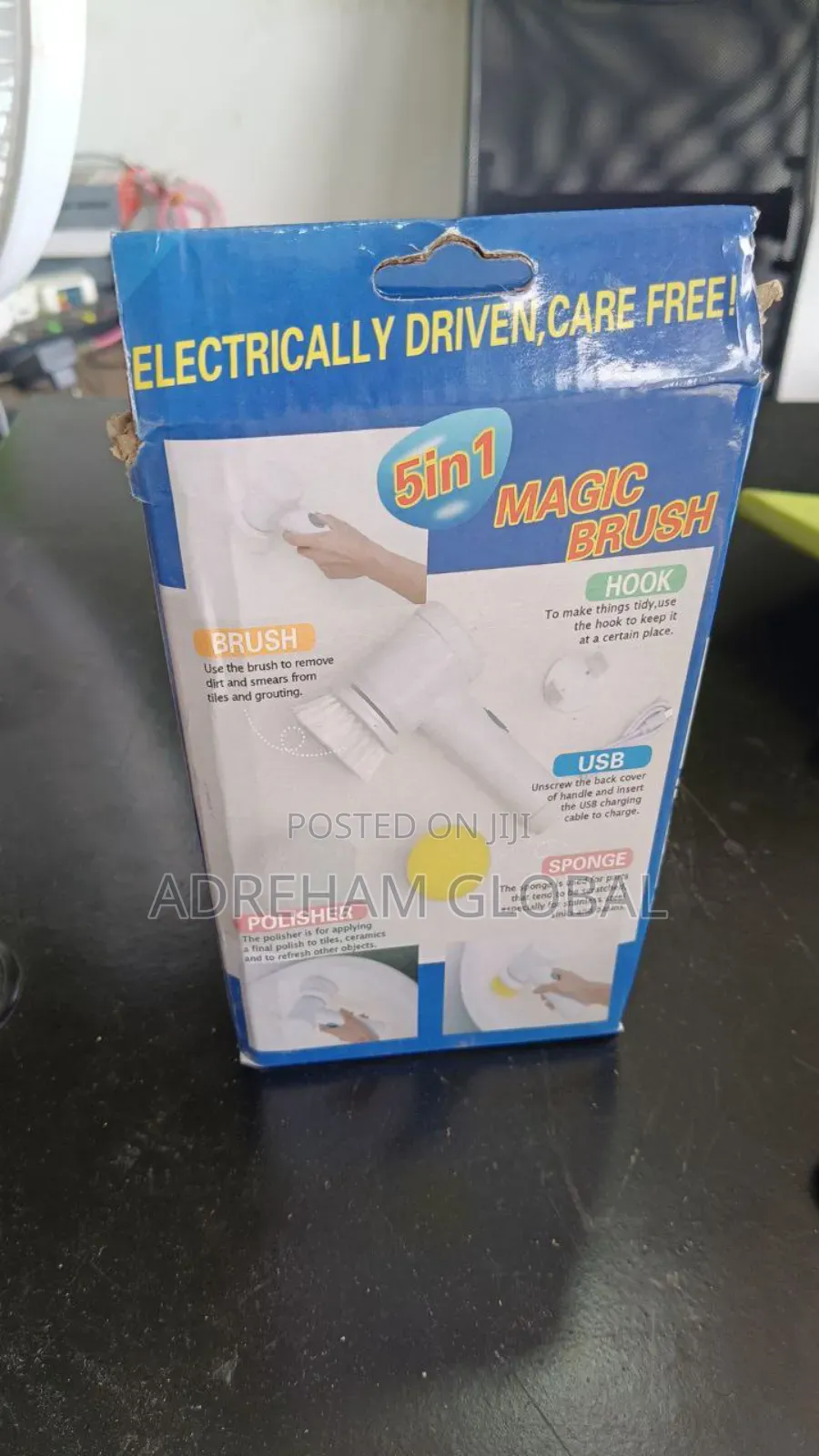 Rechargeable 5 in 1 Magic Brush
