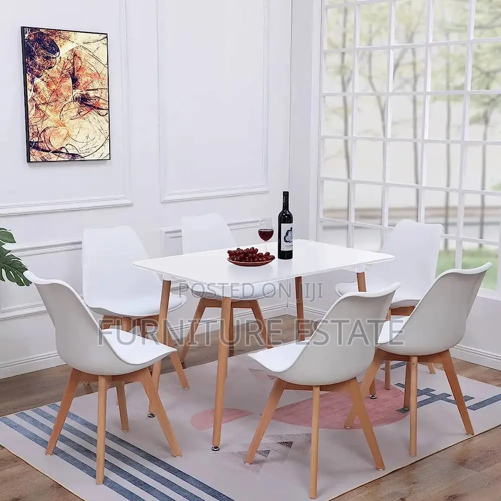 6 Seaters Offordable Dining Set