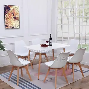 6 Seaters Offordable Dining Set