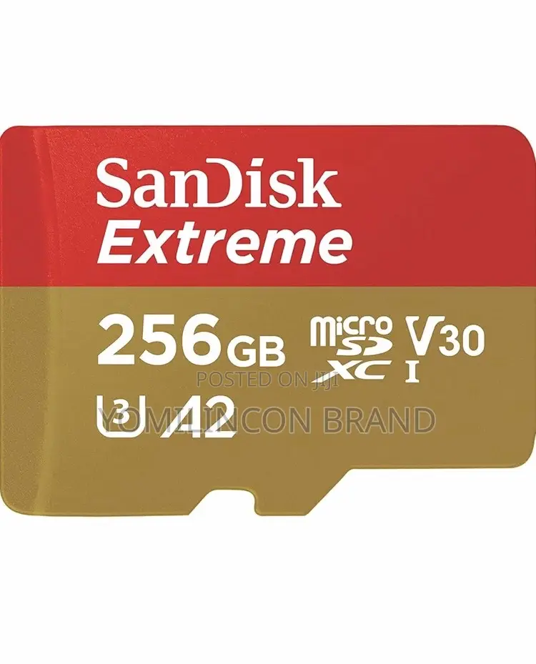 Sandisk 256gb Extreme Microsdxc Uhs-I Memory Card