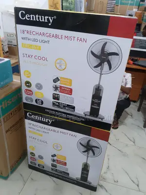 Century Eco Friendly 18'' Rechargeable Fan - 18 Inches