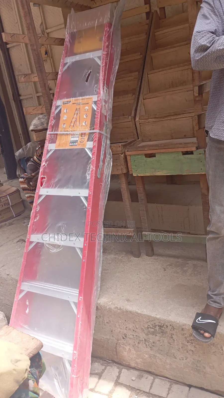 8 Step Fibre Ladder