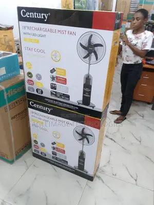 Century Air Anywhere 18'' Rechargeable Mist Fan - 18 Inches