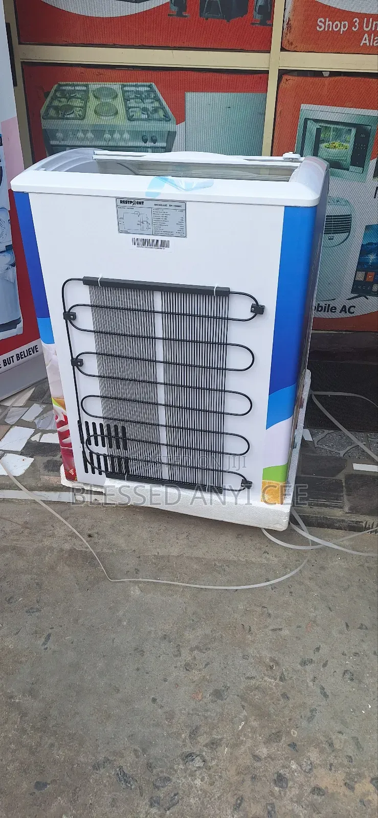New Restpoint Ice Cream Display Freezer (150l) Rp-150sdc