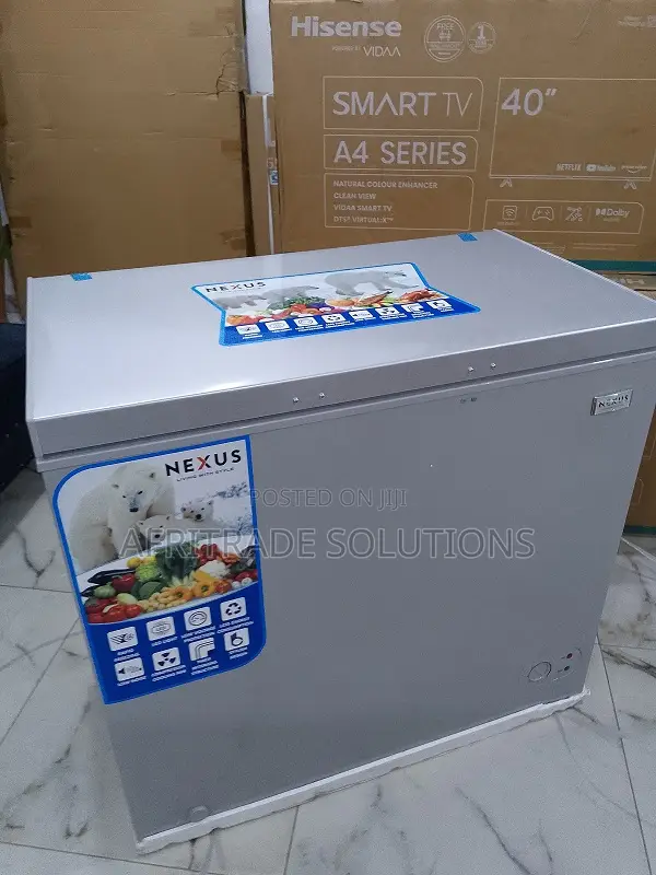Highly-Efficient Nexus 200l Capacity Deep Chest Freezer