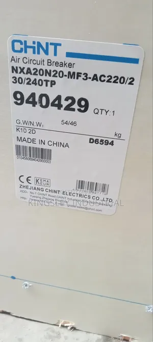 Chint Air Circuit Breaker 2000ampr