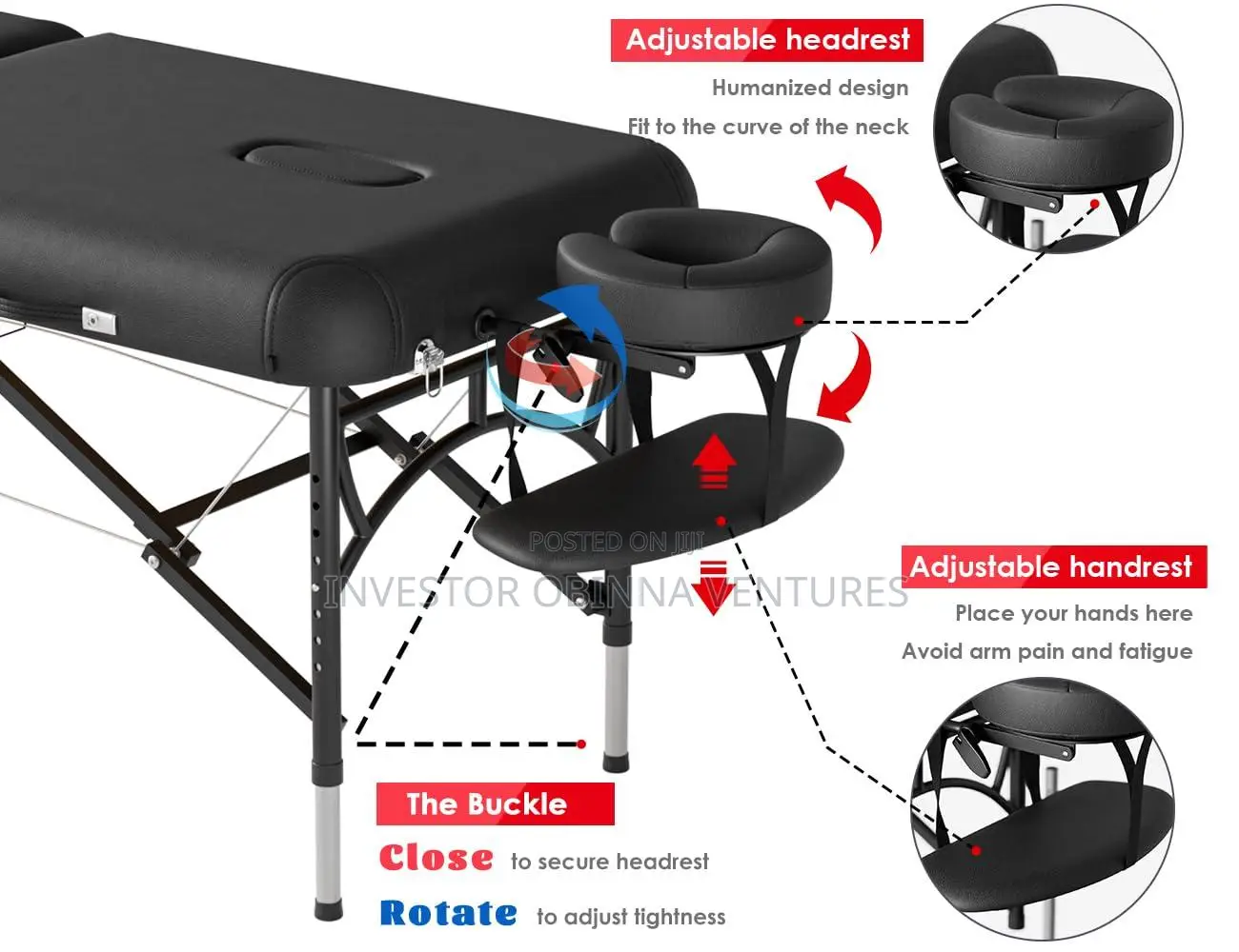 Professional Massage Bed Table