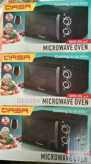 Photo - Qasa 20l Microwave Oven With Defrost and Grill Function.