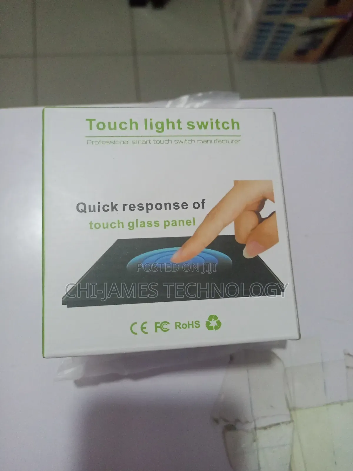 Smart Touch Light Switch 3gang
