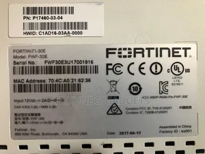 Fortinet Fortiwifi-30e