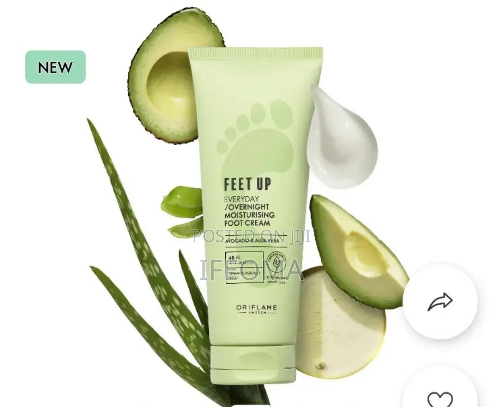 Feet Up. Everyday / Overnight Moisturising Foot Cream