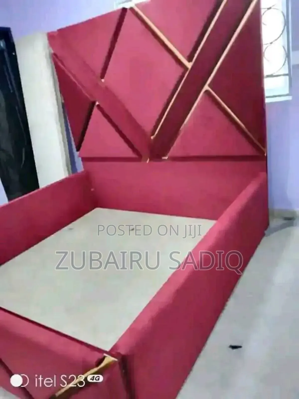Padded Bed Frame 4.5 by 6