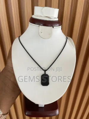 Shadow Stone Pendant Necklace