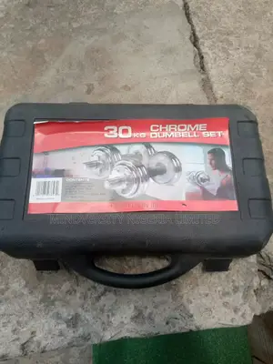 30kg Chrome Dumbbell Set