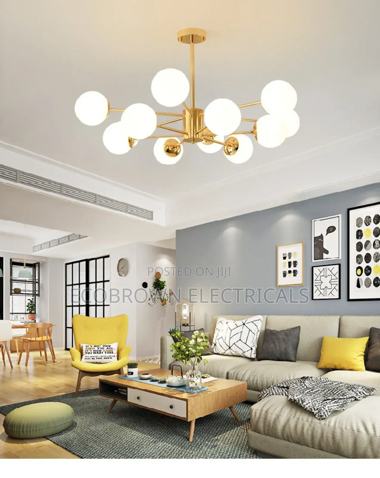 Parlor Chandelier Fitting Light