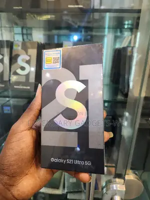 New Samsung Galaxy S21 Ultra 5G 128 GB Black