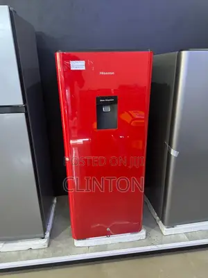Hisense Red Refrigerator 176l