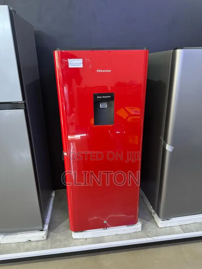 Hisense Red Refrigerator 176l