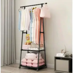 Triangle Cloth Rack (Black)