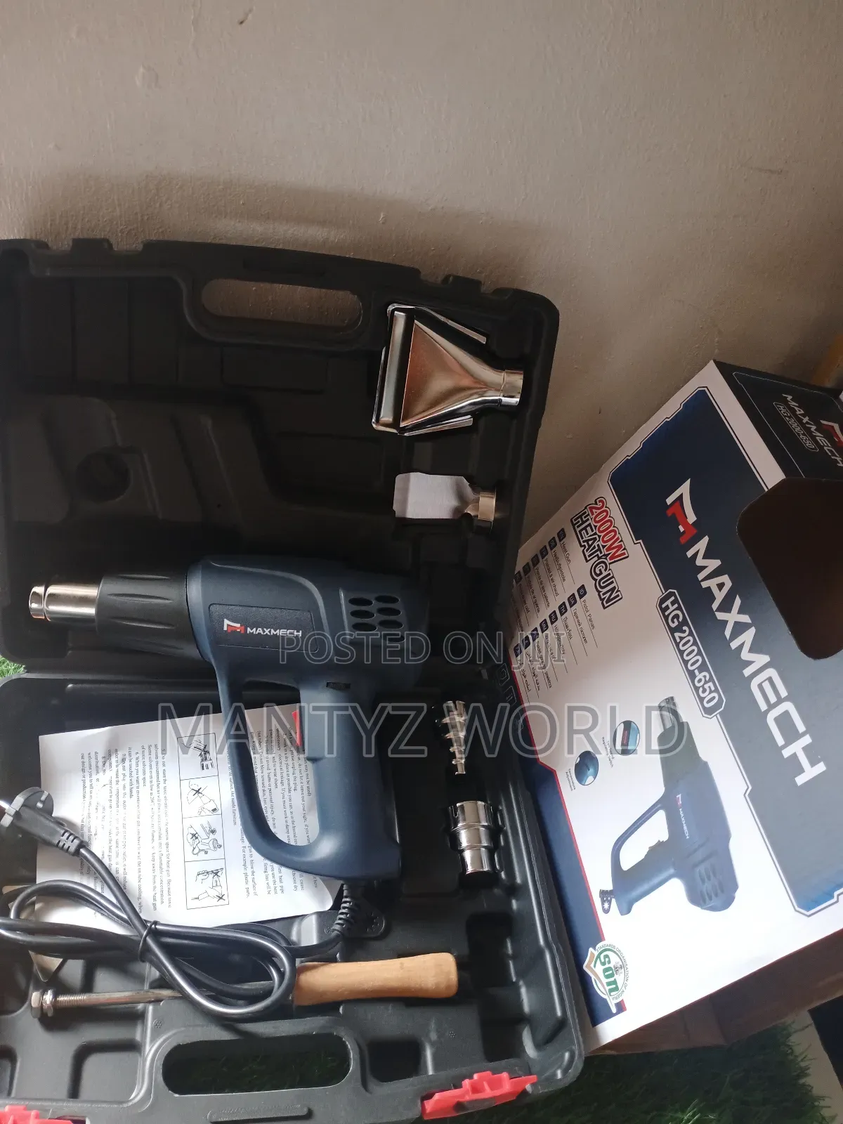 Maxmech Heat Gun 2000w