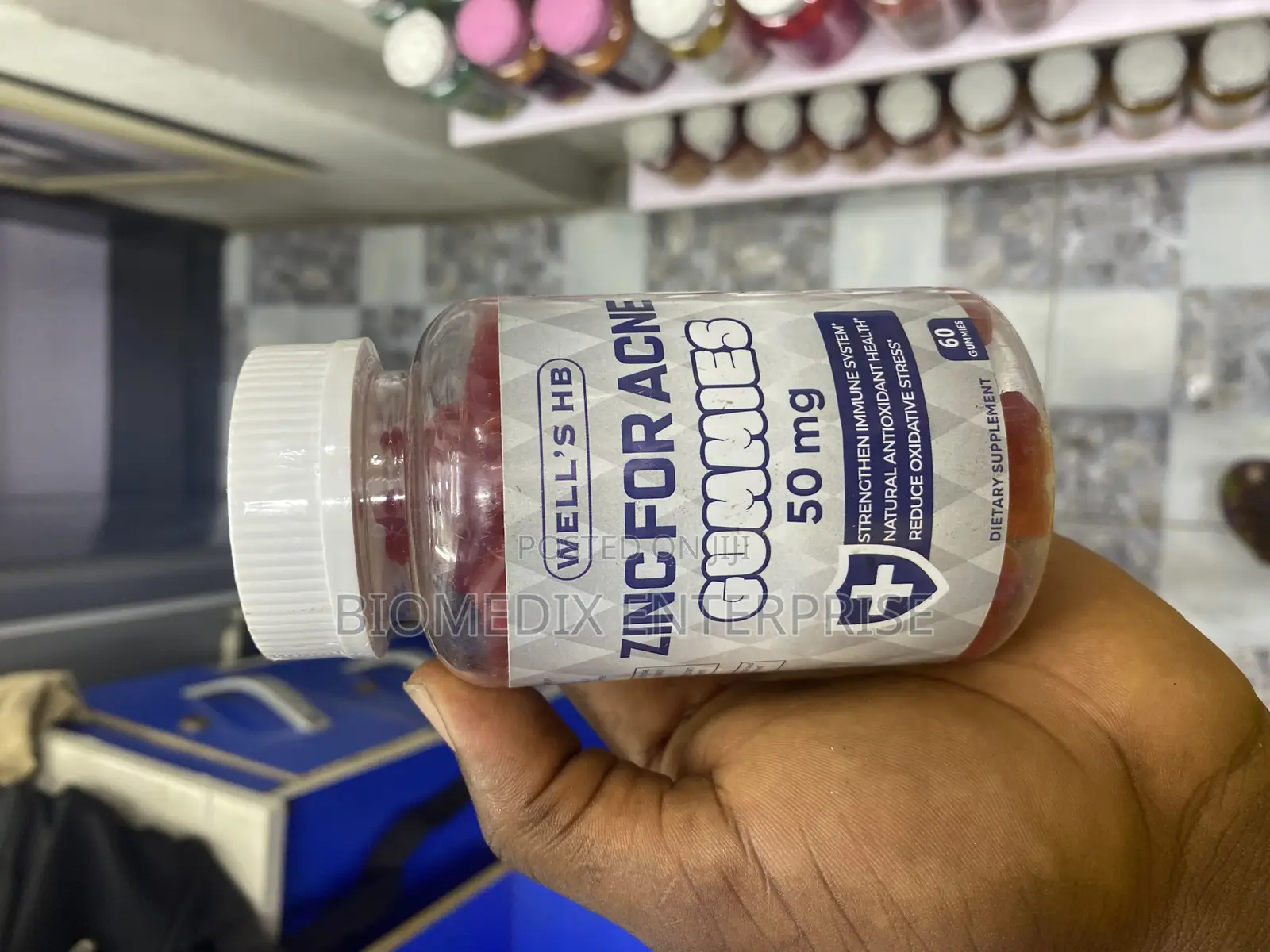 Zinc for Acne Gummies 50mg