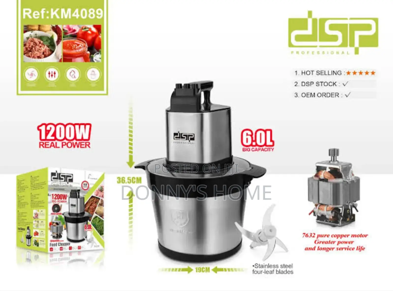 DSP Professional Food Chopper Km4089