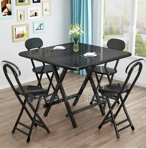 Foldable Dining Set Is Available a Seen