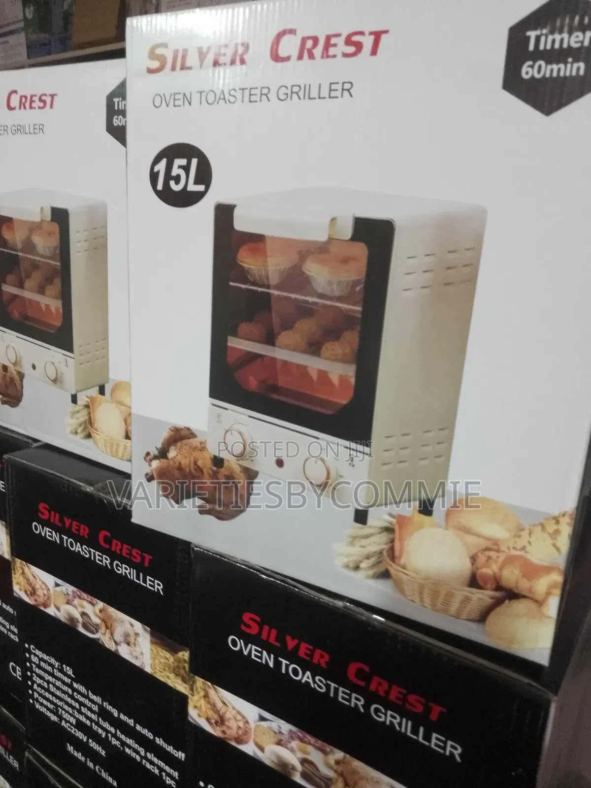 15l Silver Crest Oven Toaster Griller