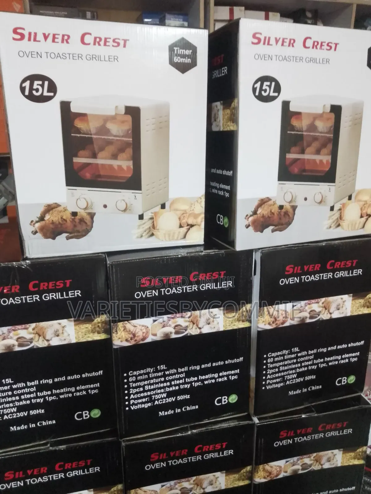 15l Silver Crest Oven Toaster Griller