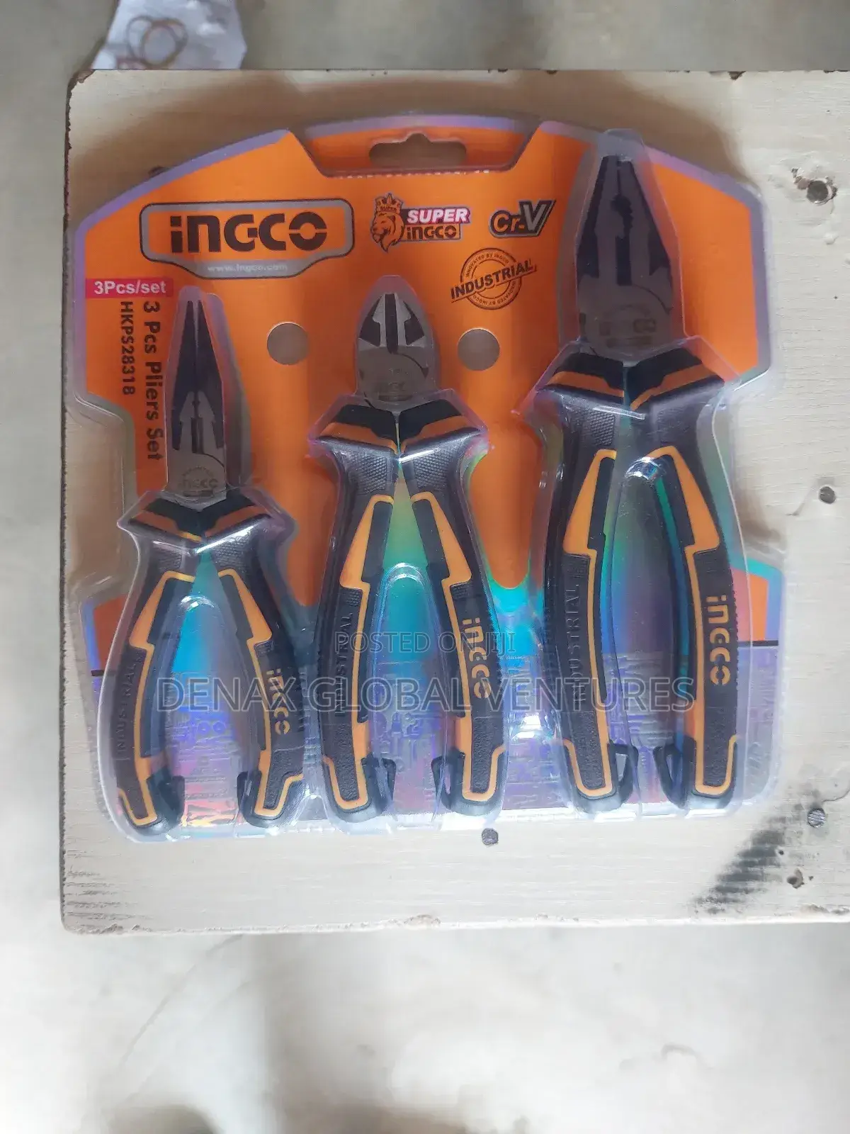 Set Of Ingco Pliers