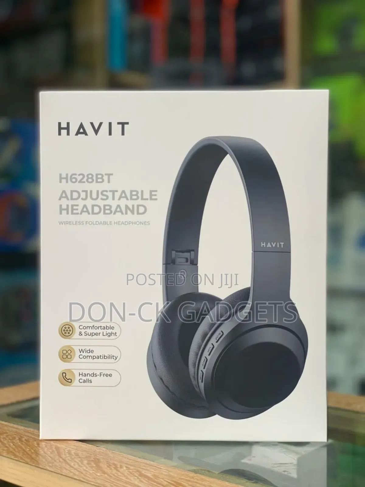 Havit Bluetooth Headset With Inbuilt Mic