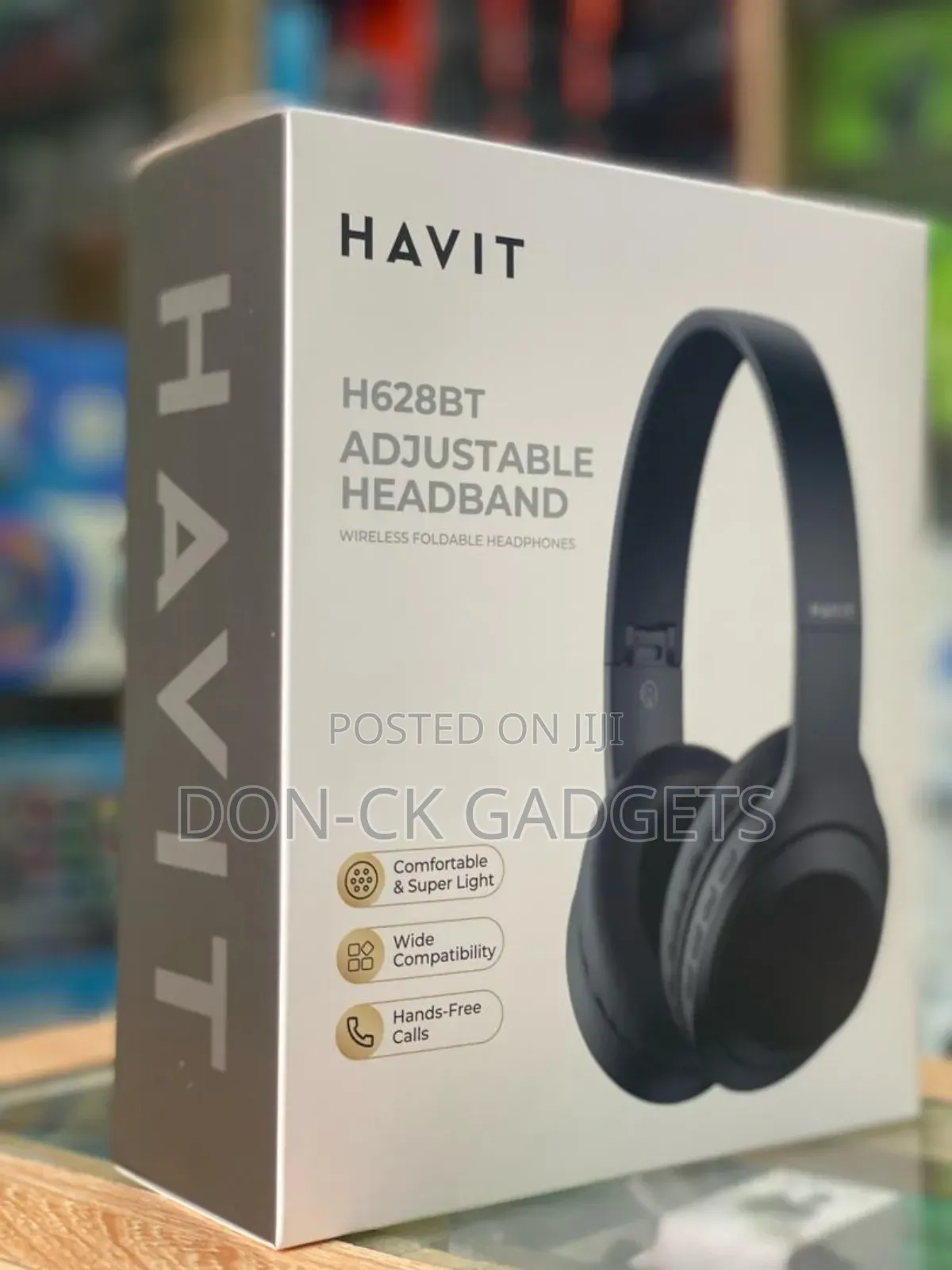 Havit Bluetooth Headset With Inbuilt Mic