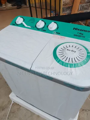 Experience Ultimate Cleaning With Hisense7.5kgtwin-Tubwasher