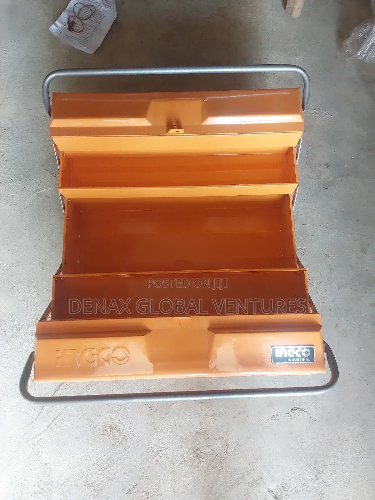 Empty Mechanical Tools Box Brand Ingco