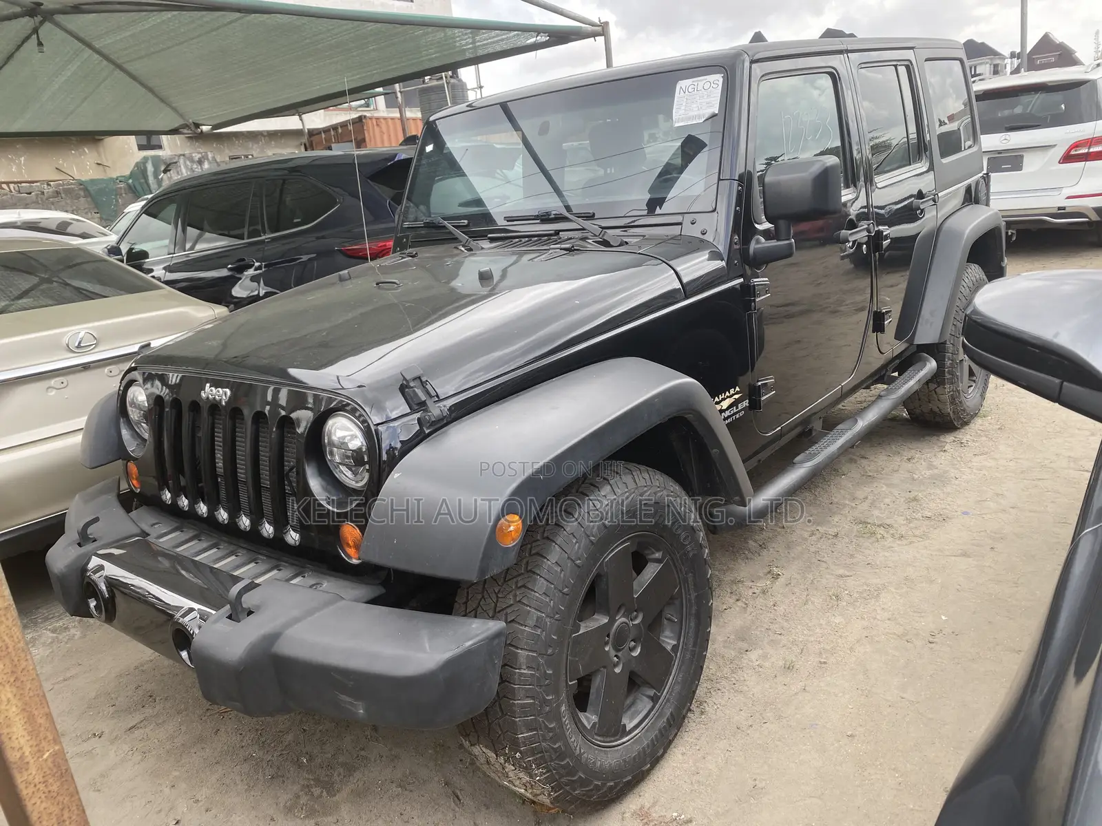 Jeep Wrangler Sahara 2012 Black