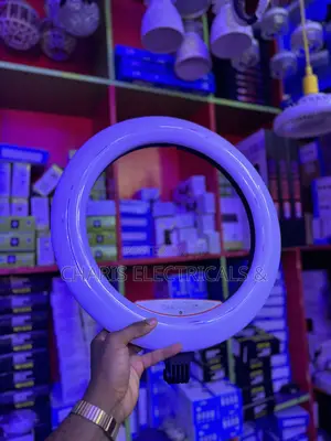 Photo - 18 Inches RGB Ring Light With Stand and Remote.