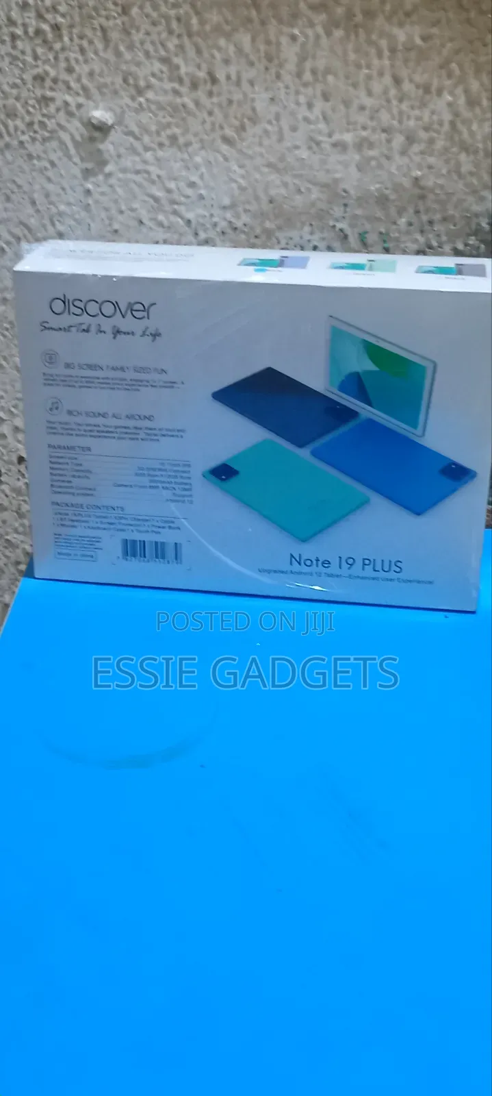 New Discover Note 19 Plus 256 GB Black